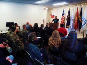 A presentation of veterans' services